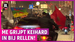 Marokkanen slopen Rotterdam na WKstunt [upl. by Elaine]