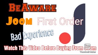 Buying anything from Joom Watch this video before buying from Joom I had bad experience [upl. by Aleacim860]