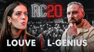 Rap Contenders 20  Louve VS LGenius [upl. by Iey]