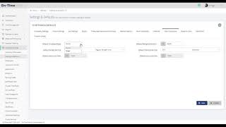 Settings and Defaults  Employee Defaults [upl. by Boyce889]