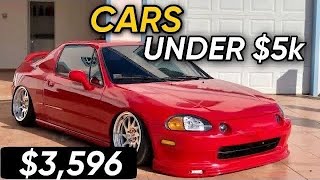 Best JDM Cars Under 5000  JDM Cars Under 5k [upl. by Salvay368]