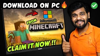 Get it free from Microsoft website 😍 How To Download Minecraft On Pc  Laptop Official Java Edition [upl. by Merriman]