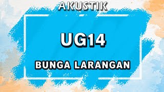 UG14  Bunga Larangan  Karaoke  Akustik  Lirik [upl. by Easlehc]