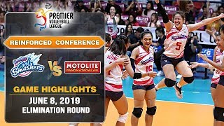 Creamline vs Motolite  June 8 2019  Game Highlights  PVL RC 2019 [upl. by Redwine]