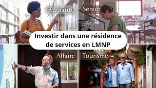 Investir en LMNP en résidence services Conseil en gestiondepatrimoine à biarritz depuis 1998 [upl. by Rosita133]