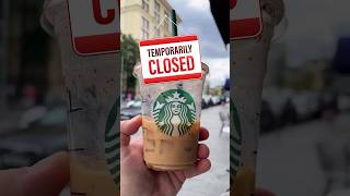 Starbucks closed Did you know about this starbucks coffee business trending shorts startup [upl. by Niret]