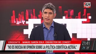 🔴 CONICET RENUNCIÓ UN DIRECTOR DESIGNADO POR LA SRA Y DENUNCIÓ quotPERSECUCIÓN IDEOLÓGICAquot [upl. by Anirual]