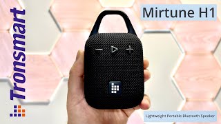 Tronsmart Mirtune H1  The Best Portable Outdoor Speaker [upl. by Arait48]