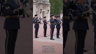 Central Band of the Royal Air Force RAF slow march Buckingham Palace 05062023 [upl. by Latvina]