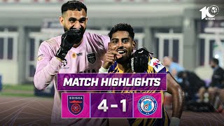 Match Highlights  Odisha FC 41 Jamshedpur FC  MW 12  ISL 202324 [upl. by Bonucci]