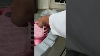 BEST WAY TO CLEAN SCALLOPS This will save you LOTS of time fishing scallops howto shorts [upl. by Morly]