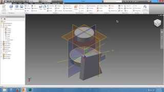 05 Work Features in Autodesk Inventor [upl. by Svend]