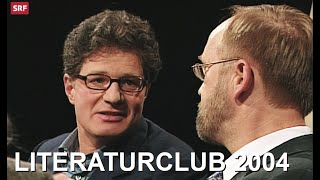 Literaturclub mit Roger Willemsen Gast Martin Ebel  32004 [upl. by Amahs300]