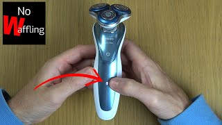 How to Remove Padlock Symbol on Philips Series 7000 Shaver  Unlock S7370 Beginners guide [upl. by Fortuna]