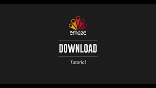 How to Download your Emaze [upl. by Notloc]