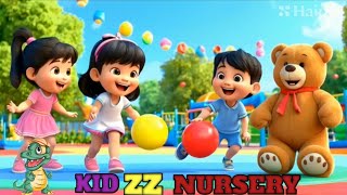 FUN IN The PARK  KIDS RHYMES  Kidzznursery [upl. by Shauna]