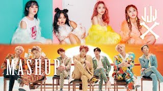 BTS x MAMAMOO  IDOL  YES I AM MASHUP [upl. by Yenitsed]