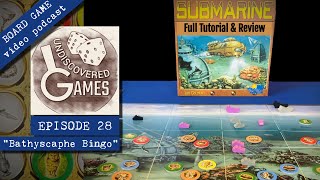 Leo Colovinis SUBMARINE BOARD GAME  Full Tutorial How To Play amp First Impressions Review Ep28 [upl. by Lesoj]