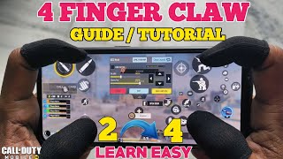 How To Go From 2 Fingers to a 4 Finger claw setup  Tips and tricks  2 to 4 finger tutorial  CODM [upl. by Griselda553]