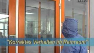 Korrektes Verhalten im Reinraum [upl. by Docile865]