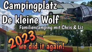 Camping De kleine Wolf 2023  Camping in den Niederlanden [upl. by Akyssej]