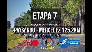 Vuelta Ciclista del Uruguay  Edición 79  Etapa 7 Paysandú  Mercedes 1252 km [upl. by Wiedmann]