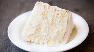 How to Make the Most Amazing White Cake [upl. by Akinirt]