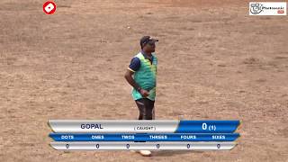 GAURESH NARVEKAR  4 WICKETS  VEDANT XI TROPHY 2020  TENNIS CRICKET  GOA [upl. by Aihtebat403]