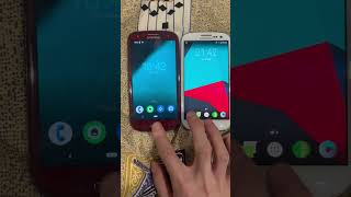 LineageOS 141 vs LineageOS 211 unofficial on Galaxy S3 fyp samsung android phones [upl. by Nimzaj294]