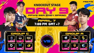 EN FFWS SEA Spring 2024  Knockout Stage  Day 9 [upl. by Eentihw961]