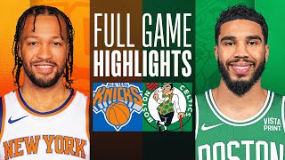 KNICKS at CELTICS  FULL GAME HIGHLIGHTS  April 11 2024 [upl. by Rramahs]