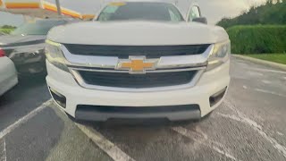 2019 Chevy Colorado LS Extended Cab Walkaround Review and Tour [upl. by Nomsed]