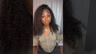 Flip over sew in fyp sewing blackhair naturalhair [upl. by Ayocat]