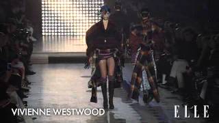 Vivienne Westwood Paris Fashion Week otoño invierno 201420  Elle España [upl. by Sefton894]