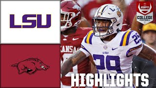 LSU Tigers vs Arkansas Razorbacks  Full Game Highlights  ESPN College Football [upl. by Underwood]