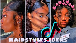 Hairstyle Ideas For 4a4b4c Hair On TikTok 🌟 Black women [upl. by Ericksen372]