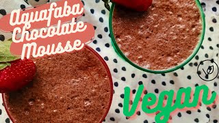 Only 5 Ingredient Chocolate Mousse and its VEGAN [upl. by Buehler]