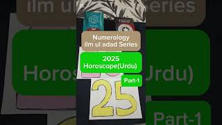 2025 Year Horoscope tarotastrology2025horoscoenumerology [upl. by Orihakat]