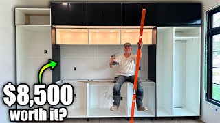 We Built a MODERN IKEA Kitchen Heres What they DIDNT Tell Us [upl. by Wichern11]