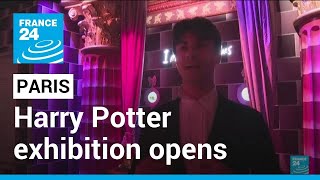 The worlds most famous wizard Harry Potter exhibition opens in Paris • FRANCE 24 English [upl. by Thanasi]