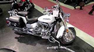 2012 Yamaha Road Star Silverado at 2012 Montreal Motorcycle Show [upl. by Netsrik690]