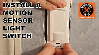 How to Install the Maestro Motion Sensor Light Switch [upl. by Oniram]