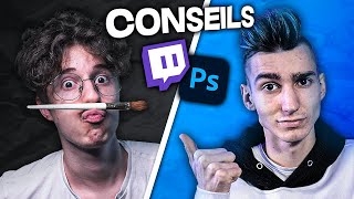 Conseils pour FAIRE ses Overlays de Stream Twitch  Interview avec WYZENIX [upl. by Guglielmo]