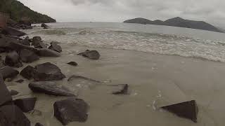 MAR ONDAS PRAIA DA ENSEADA UBATUBA 1 [upl. by Wessling]