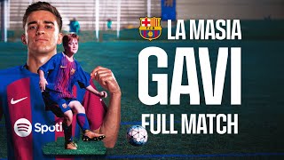 🍿 ENJOY GAVIS PERFORMANCE AT LA MASIA AT THE AGE OF 13  FULL MATCH 💎  FC Barcelona [upl. by Ehlke]