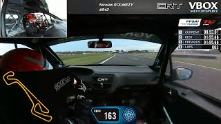 Nogaro Fast Lap in Peugeot 208  2024 season [upl. by Franza]