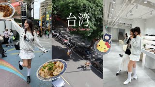 TAIWAN TRAVEL DIARIES pt1 🍚🥢 where to eat and shop in Taipei [upl. by Tomlin]