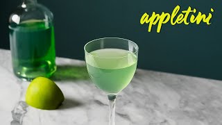 The BEST Appletini Recipe w DIY Sour Apple Liqueur amp Aquavit [upl. by Gaillard]