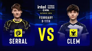 Serral vs Clem  IEM SC2 Katowice 2024  Quarterfinals [upl. by Arik874]