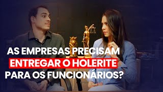 Holerite é obrigatório Precisa imprimir [upl. by Andriette885]